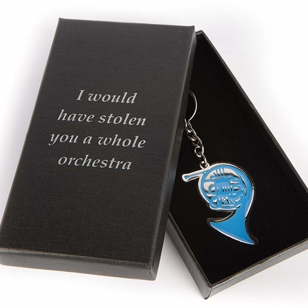 How I Met Your Mother Blue French Horn Keychain