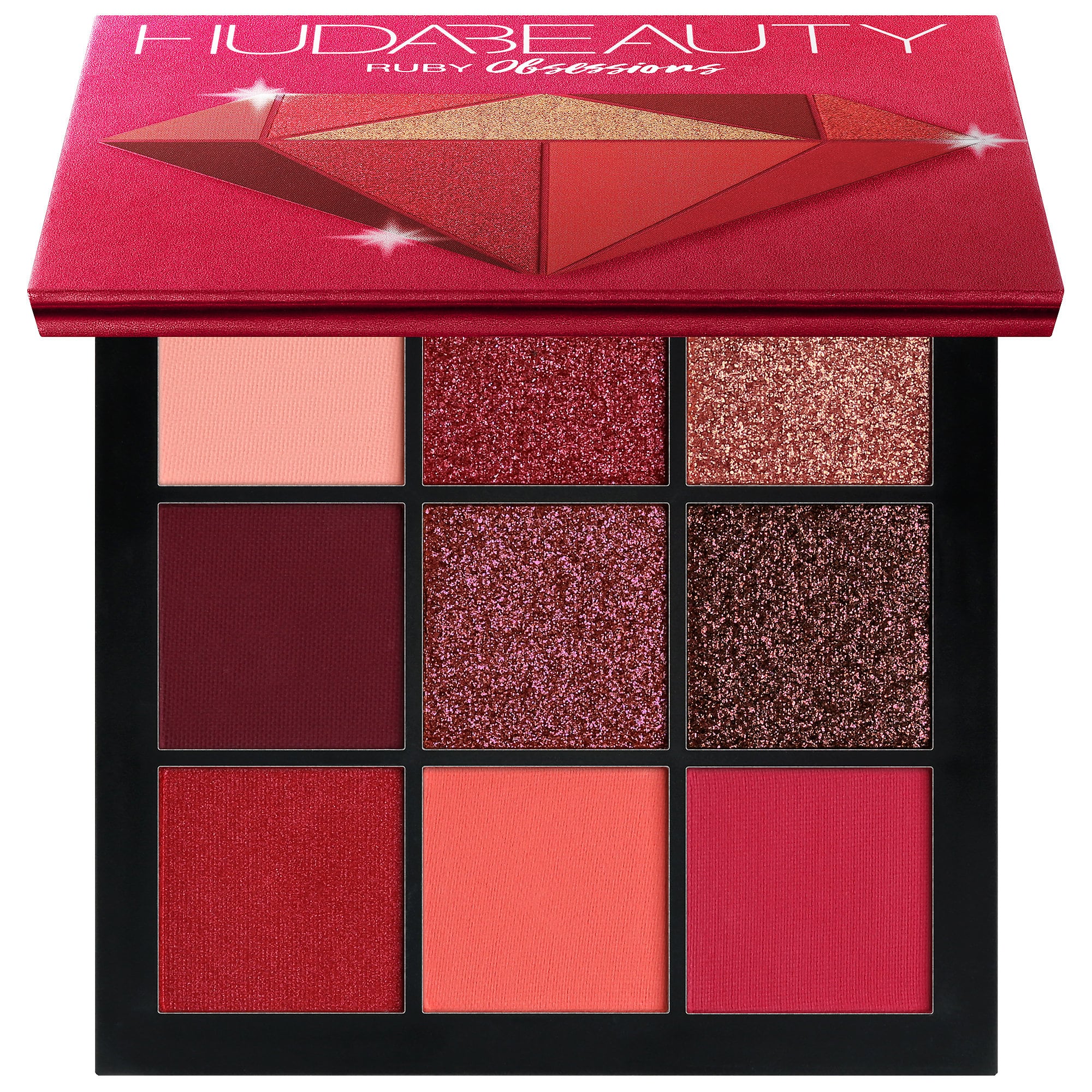 Huda Beauty Ruby Obsessions Eyeshadow Palette