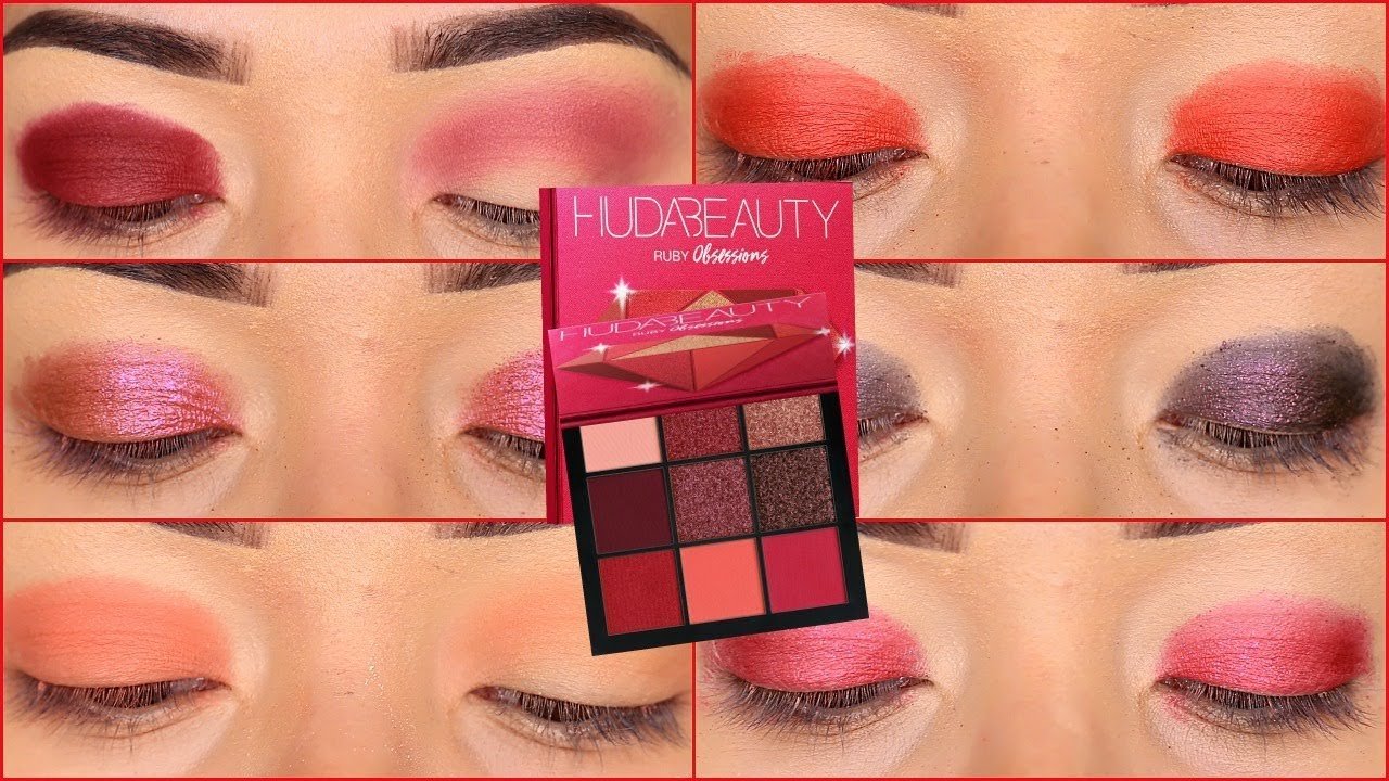 Huda Beauty Ruby Obsessions Eyeshadow Palette