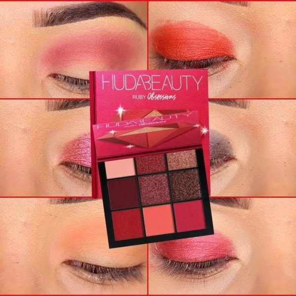 Huda Beauty Ruby Obsessions Eyeshadow Palette