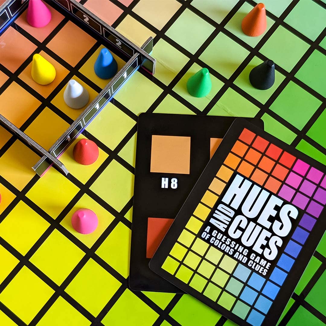 Hues and Clues Color Guessing Game