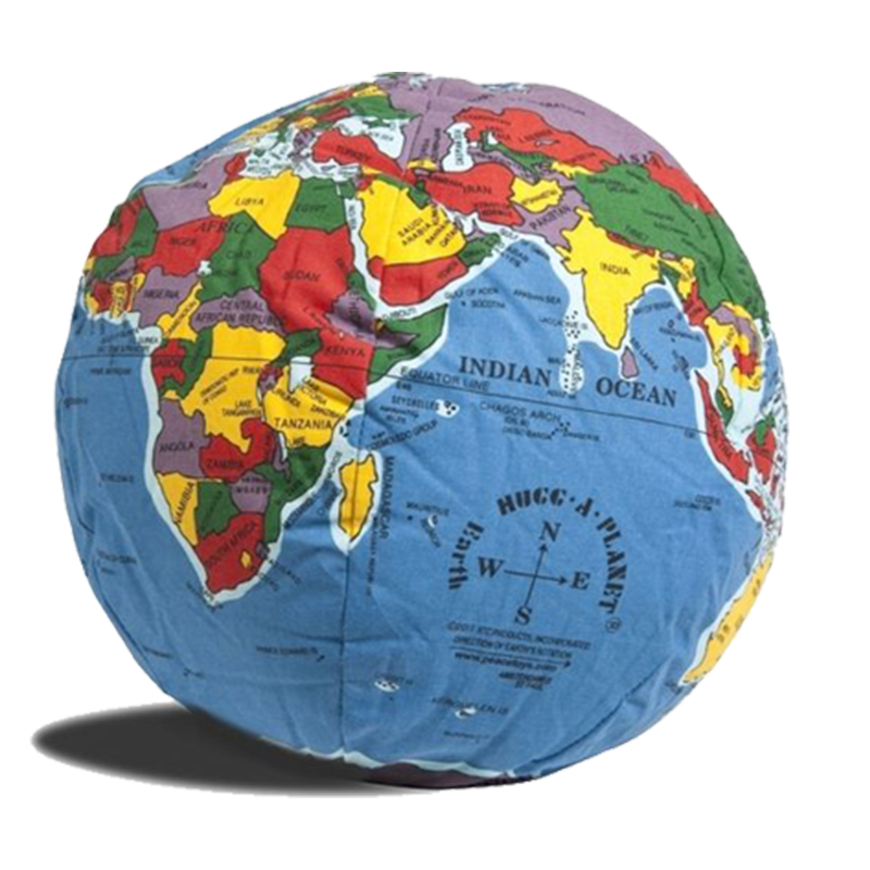Hugg-A-Planet Stuffed Globe