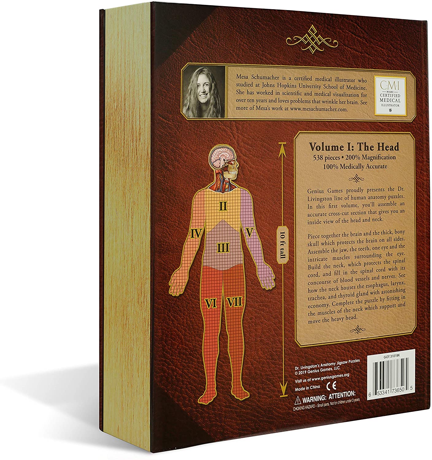 Human Head Anatomy Jigsaw Puzzle