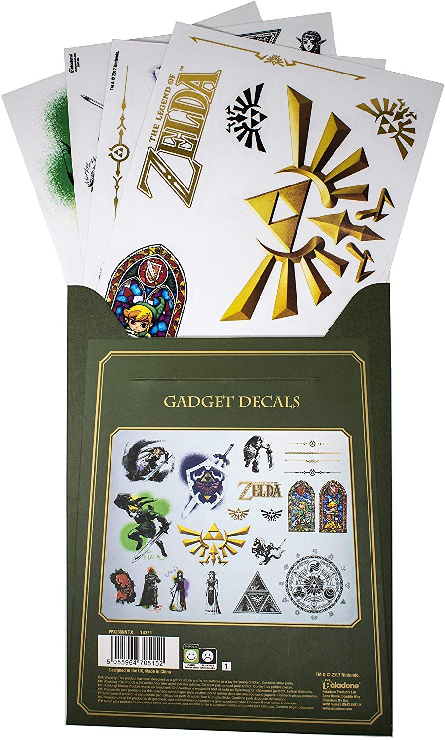 Hyrule Vinyl Gadget Decals