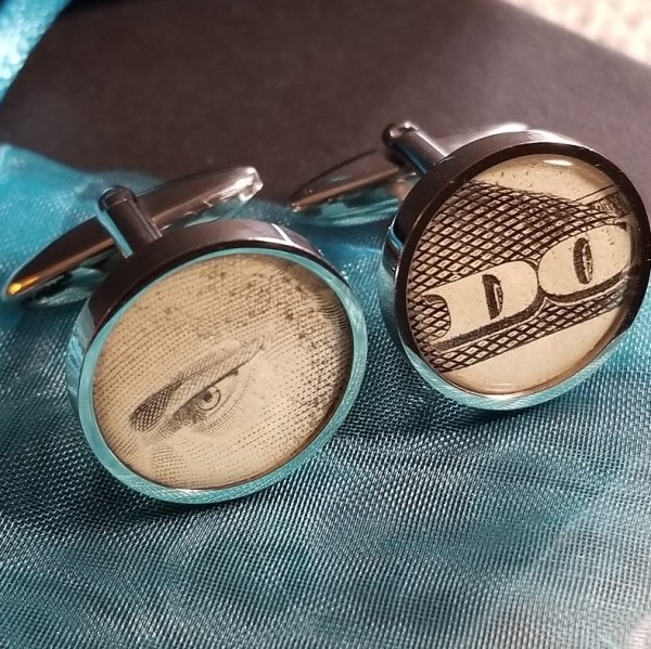 "I Do" Groom Cufflinks