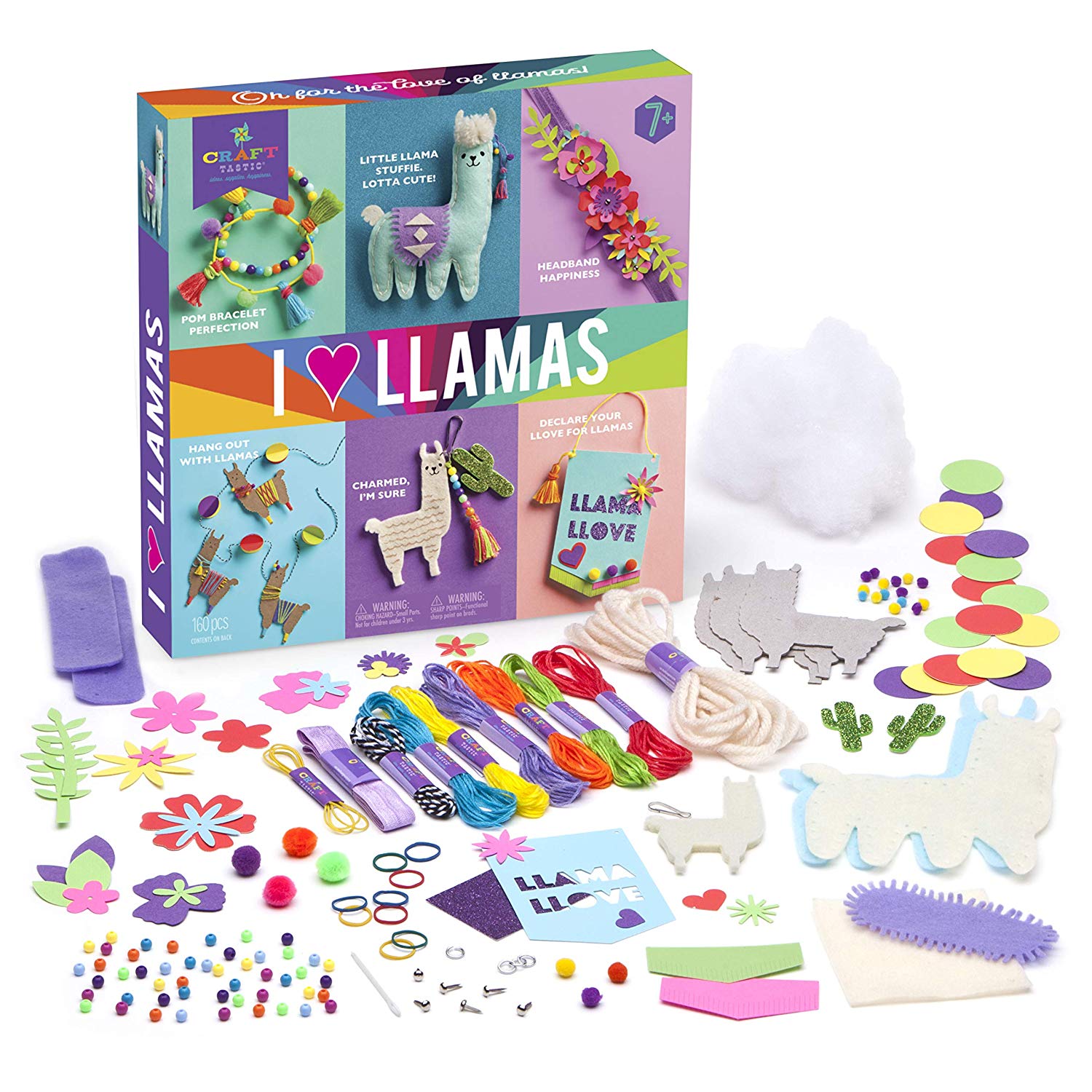 I Love Llamas Craft Kit