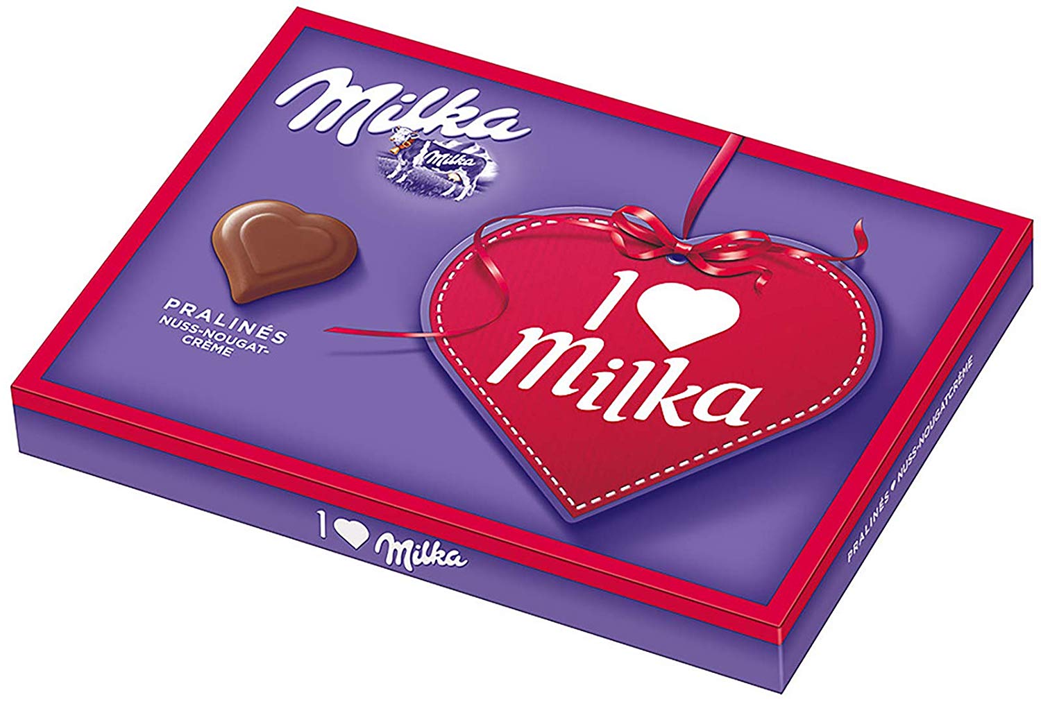 I Love Milka Hazelnut Cream Chocolate Pralinés Candy