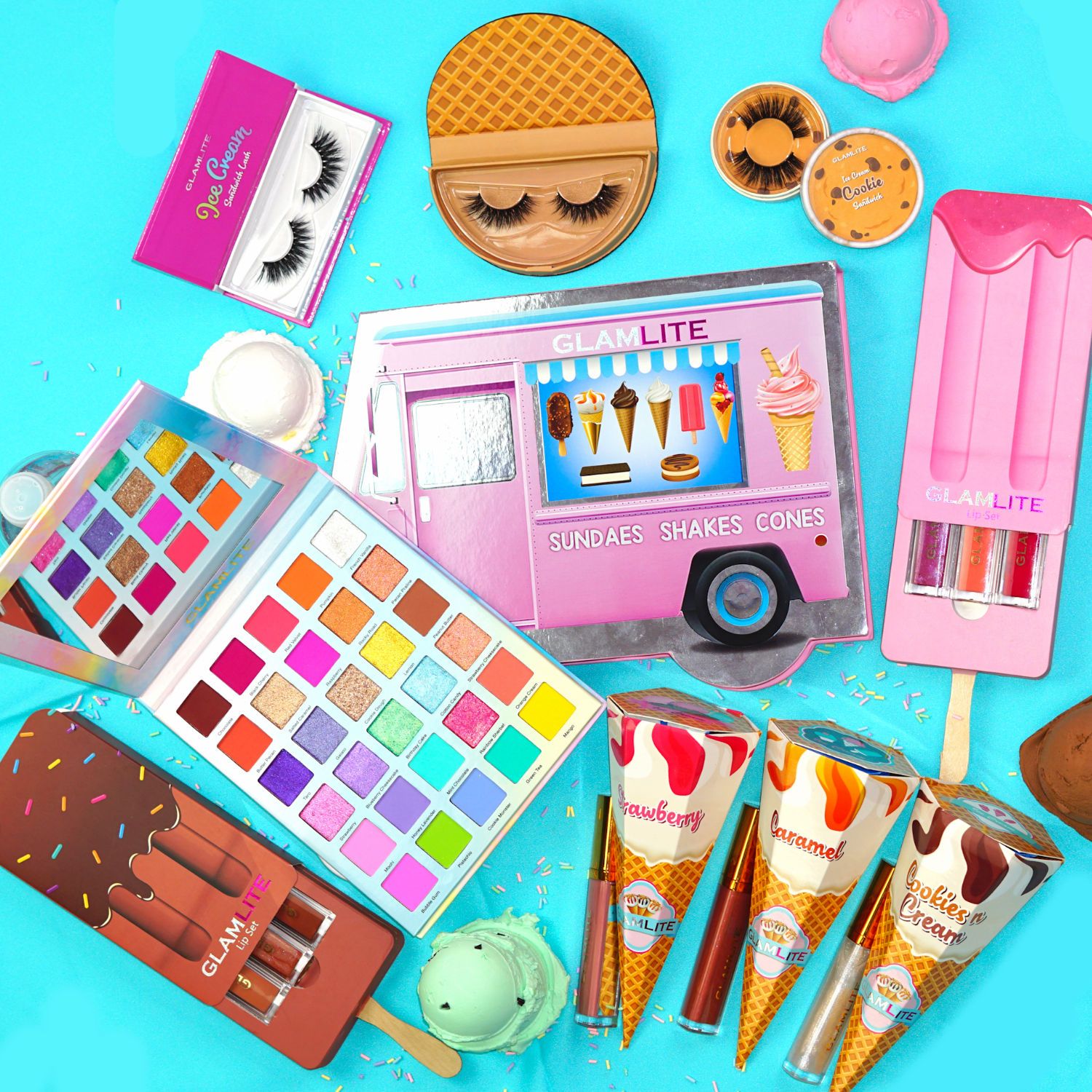 Ice Cream Dream Full Makeup Set