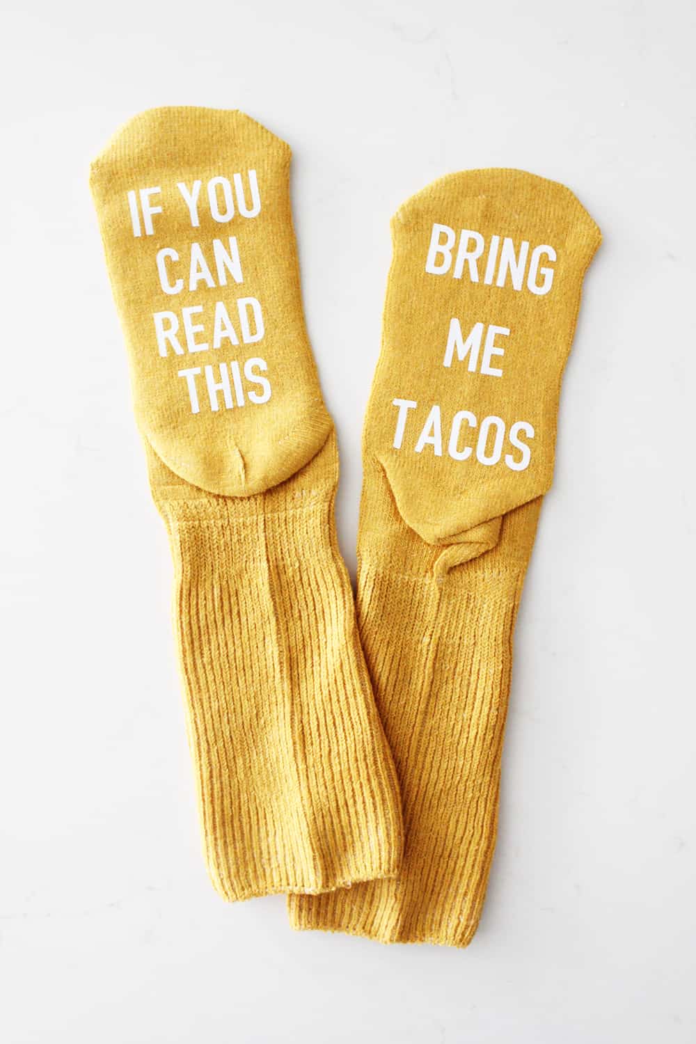 If You Can Read This Bring Me Tacos Socks
