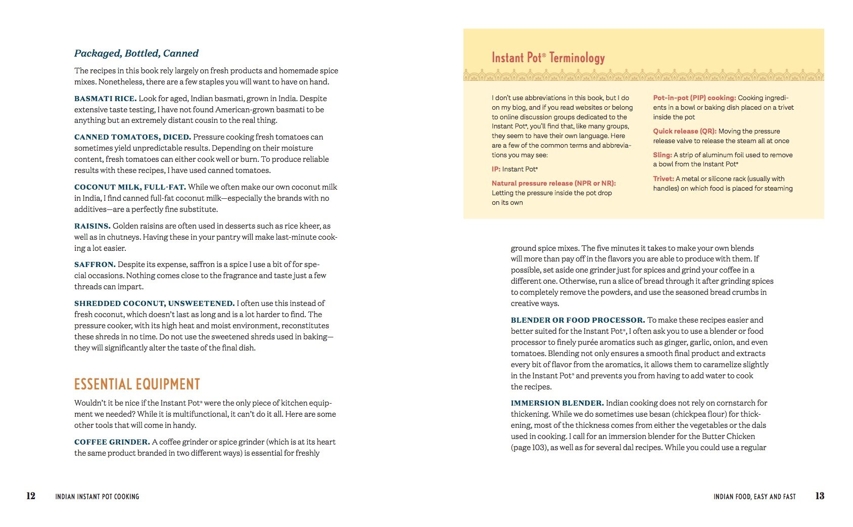 Indian Instant Pot Cookbook: Traditional Indian Dishes Made Easy and Fast