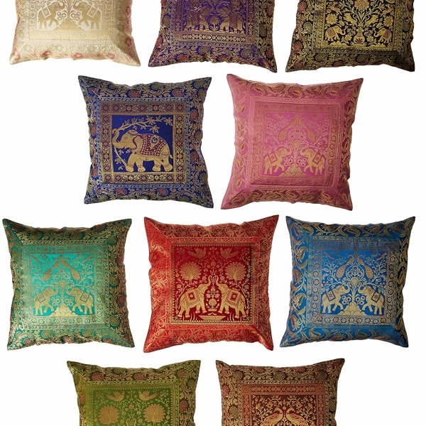 Indian Pillow Cover