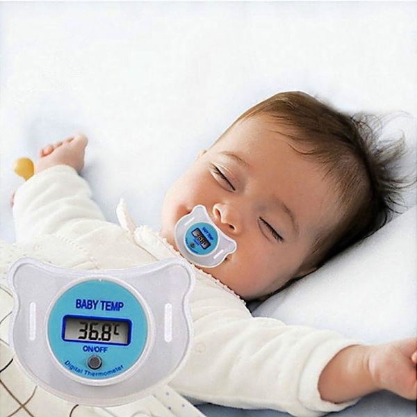 Infant Pacifier Thermometer