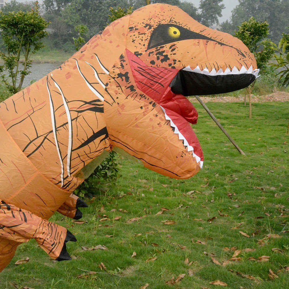 life size inflatable dinosaur