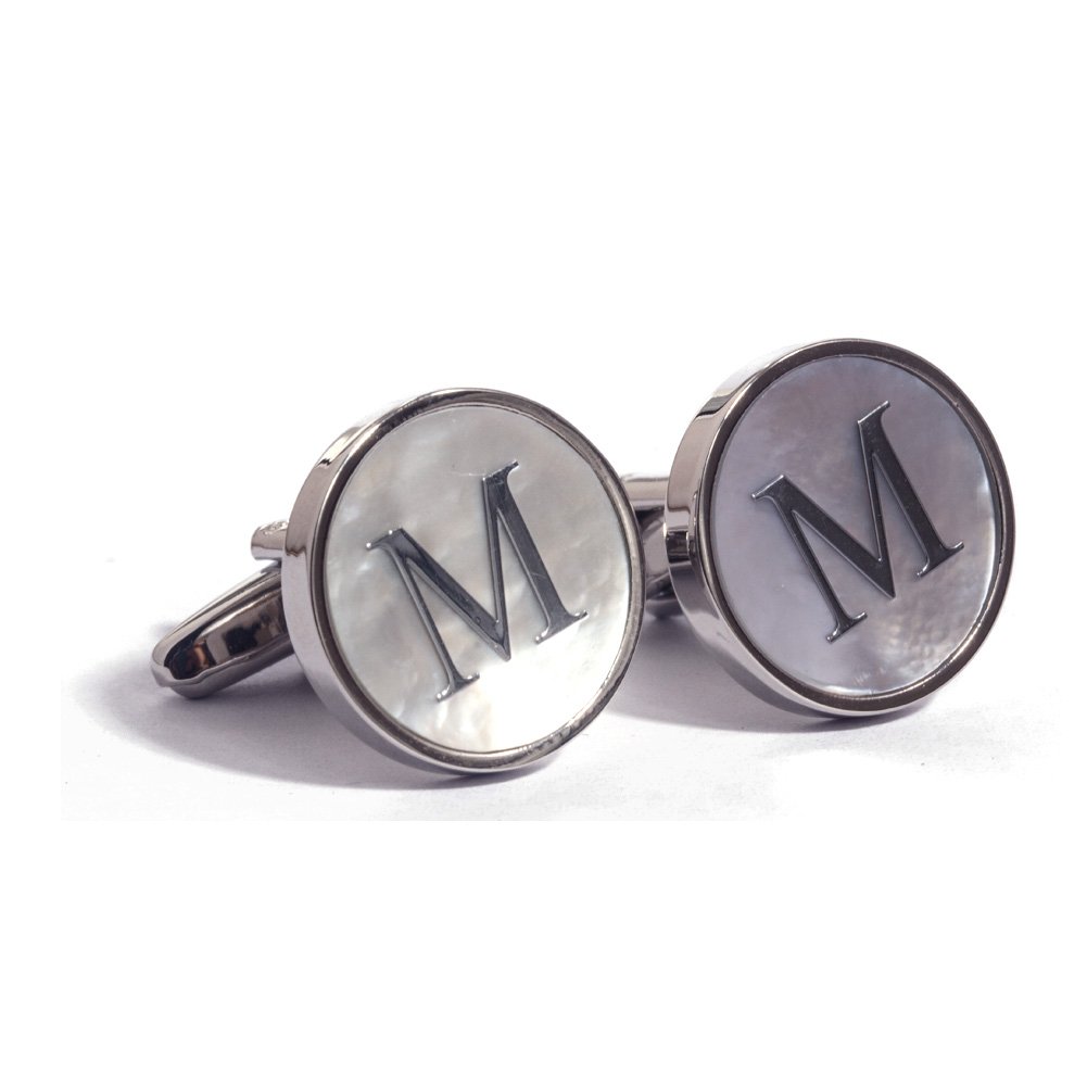 Initial Letter Cufflinks