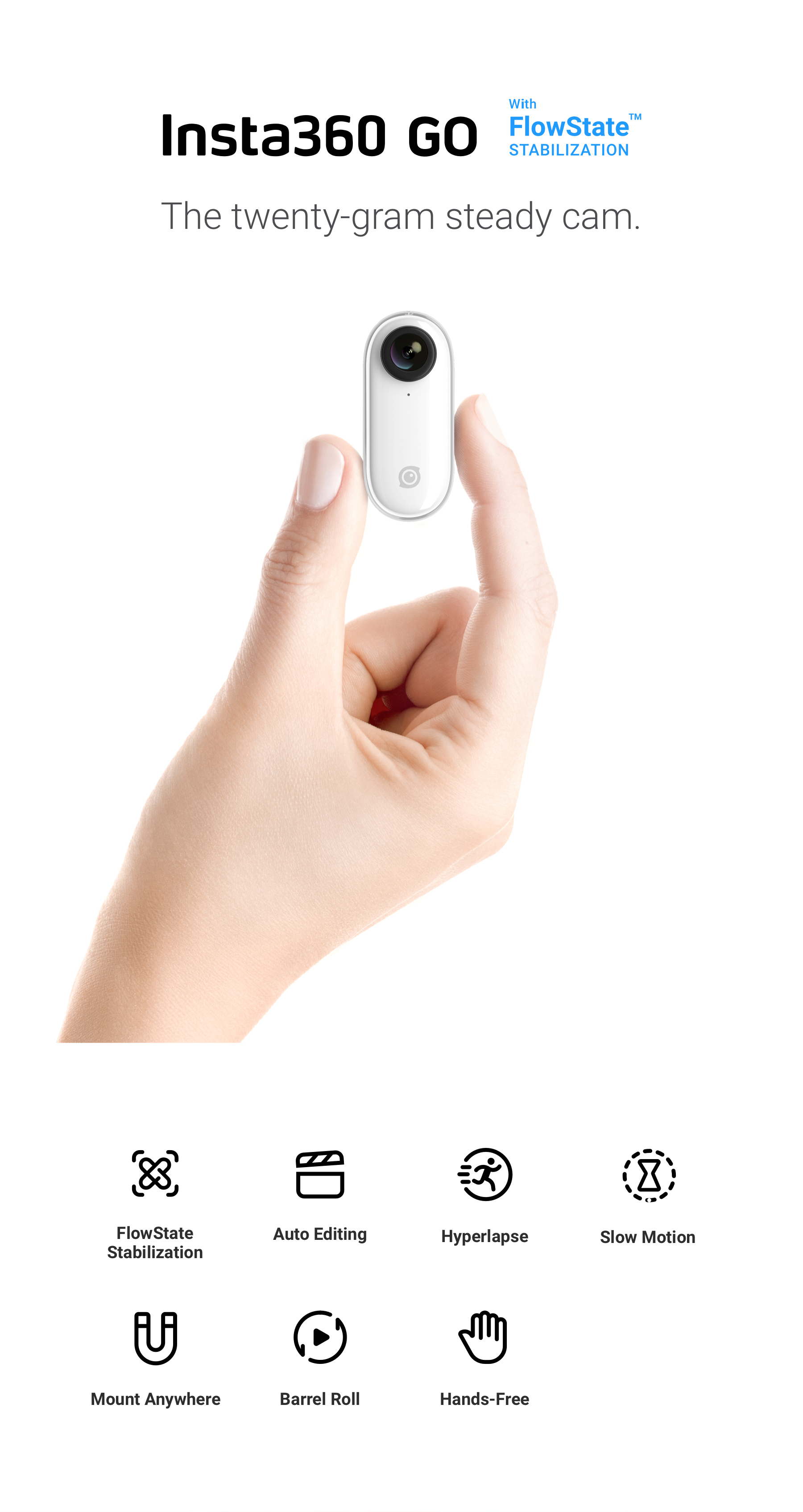 Insta360 GO Steady Cam