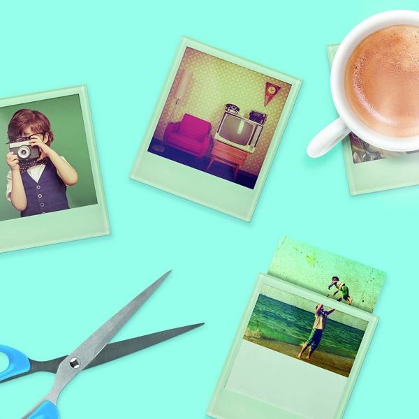 Instant Photo Coasters Set