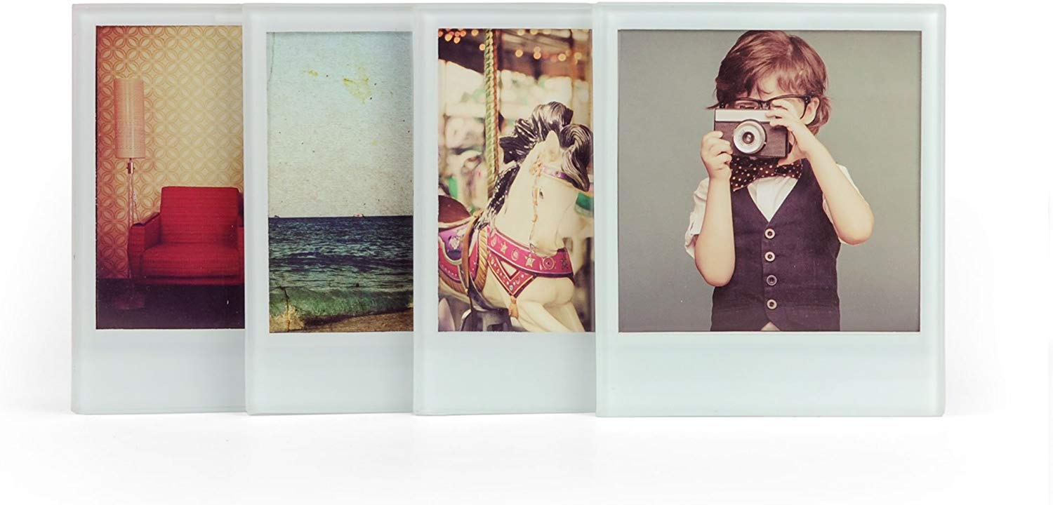 Instant Photo Coasters Set