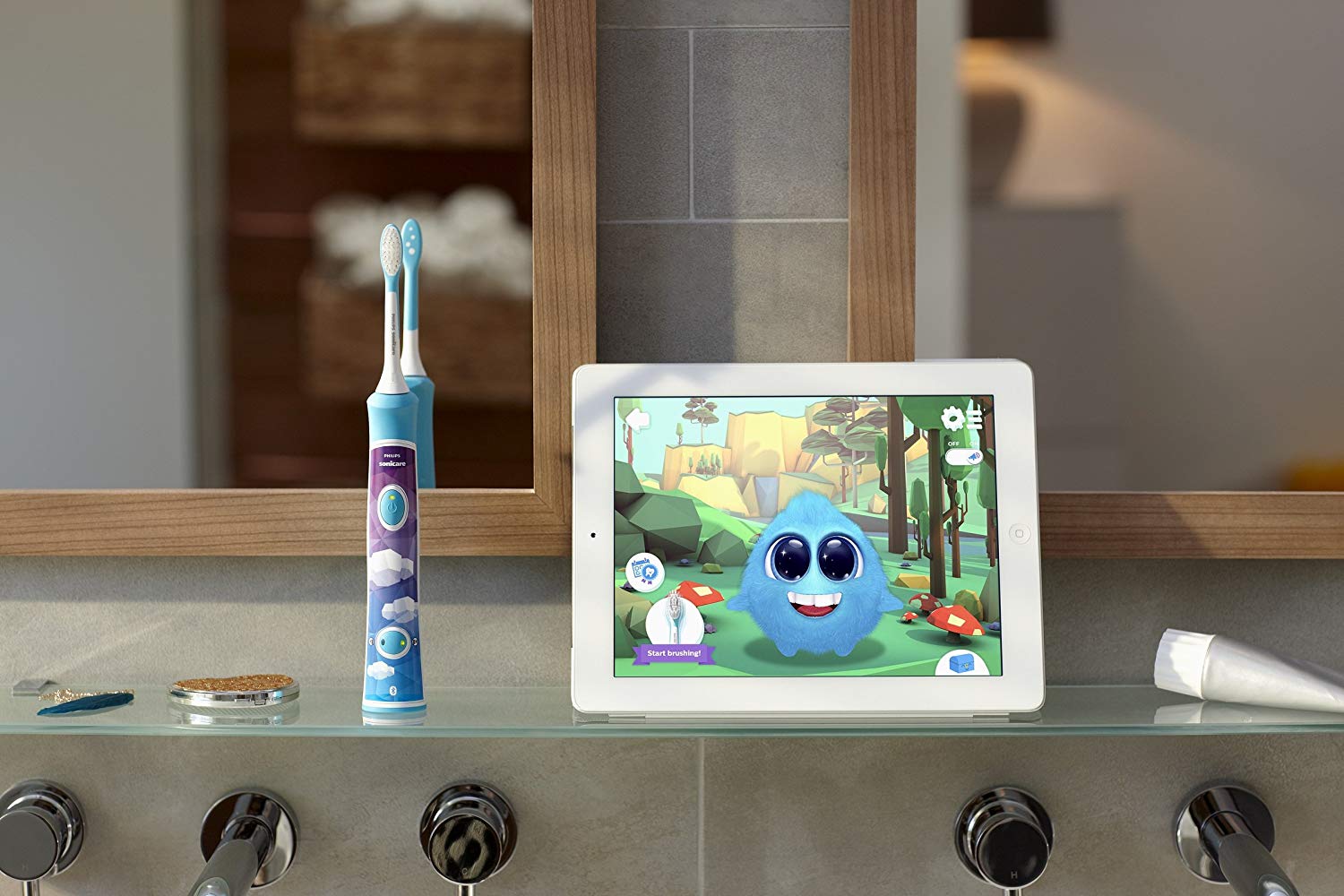 Interactive Bluetooth Connected Electric Toothbrush