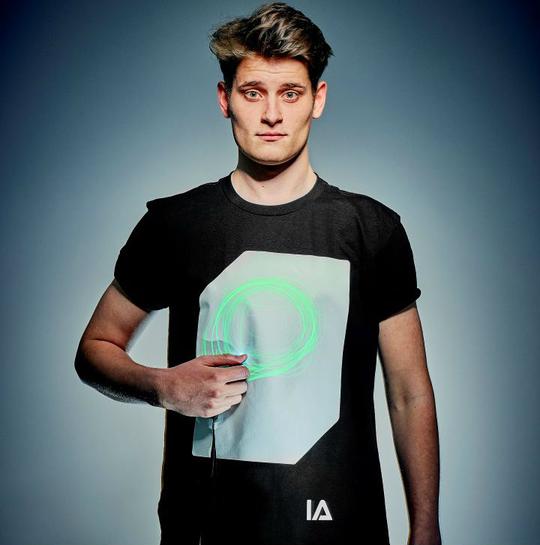 Interactive Drawing Glow In The Dark T-shirt