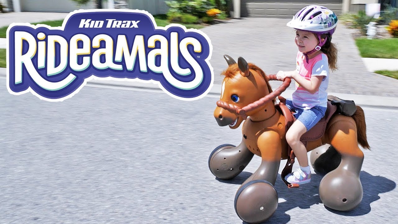 Interactive Ride-On Pony