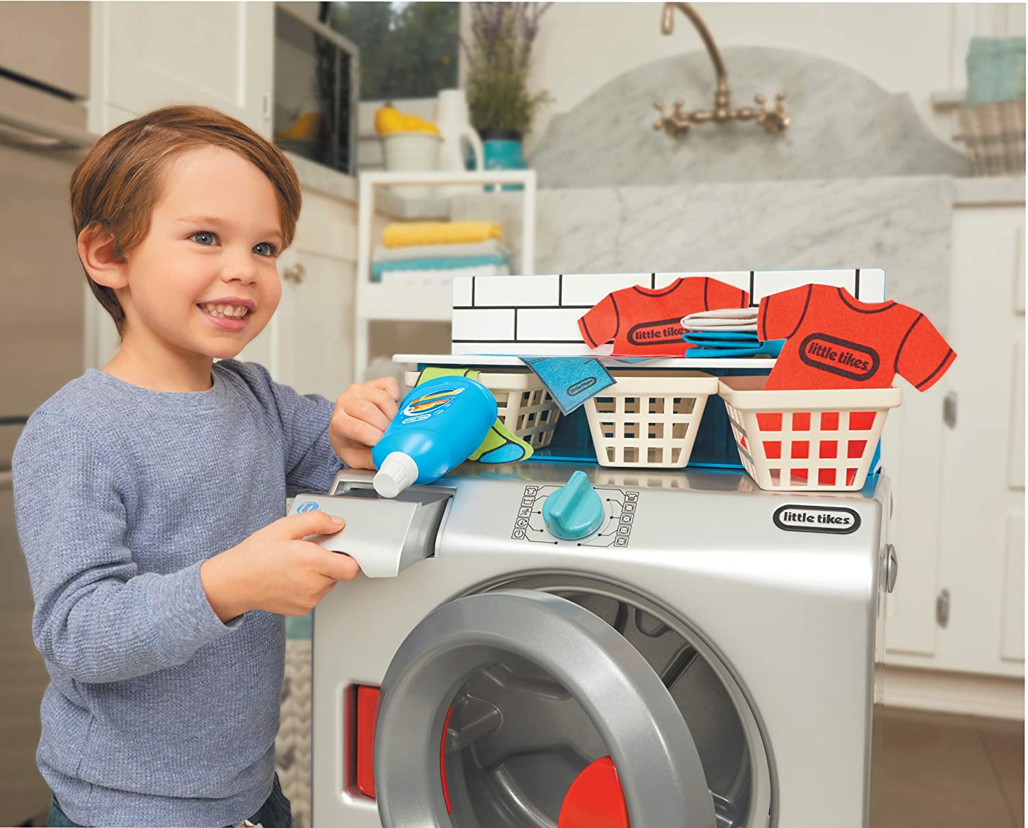 Interactive Toy Washing Machine