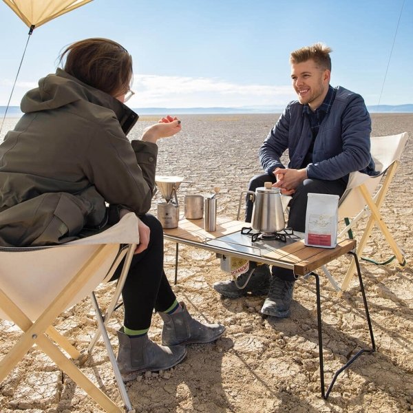 Iron Grill Table with Interchangable Removable Panels