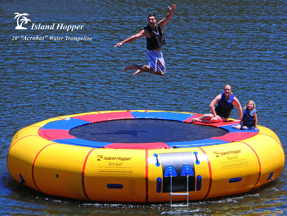 Island Hopper Water Trampoline