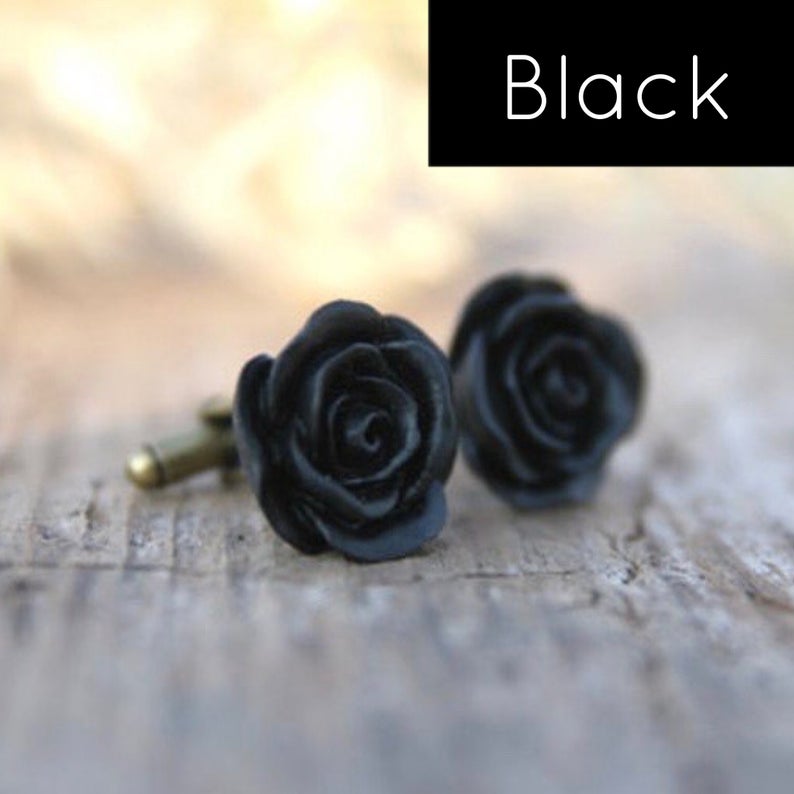 Ivory Rose Cufflinks