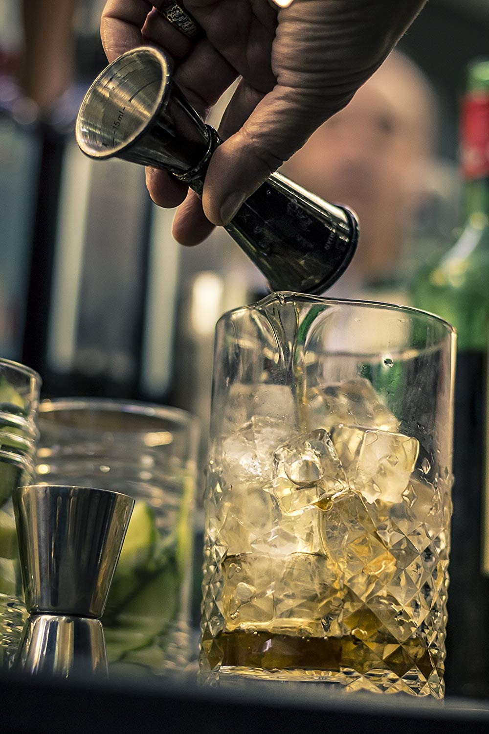 Japanese-Style Double Cocktail Jigger