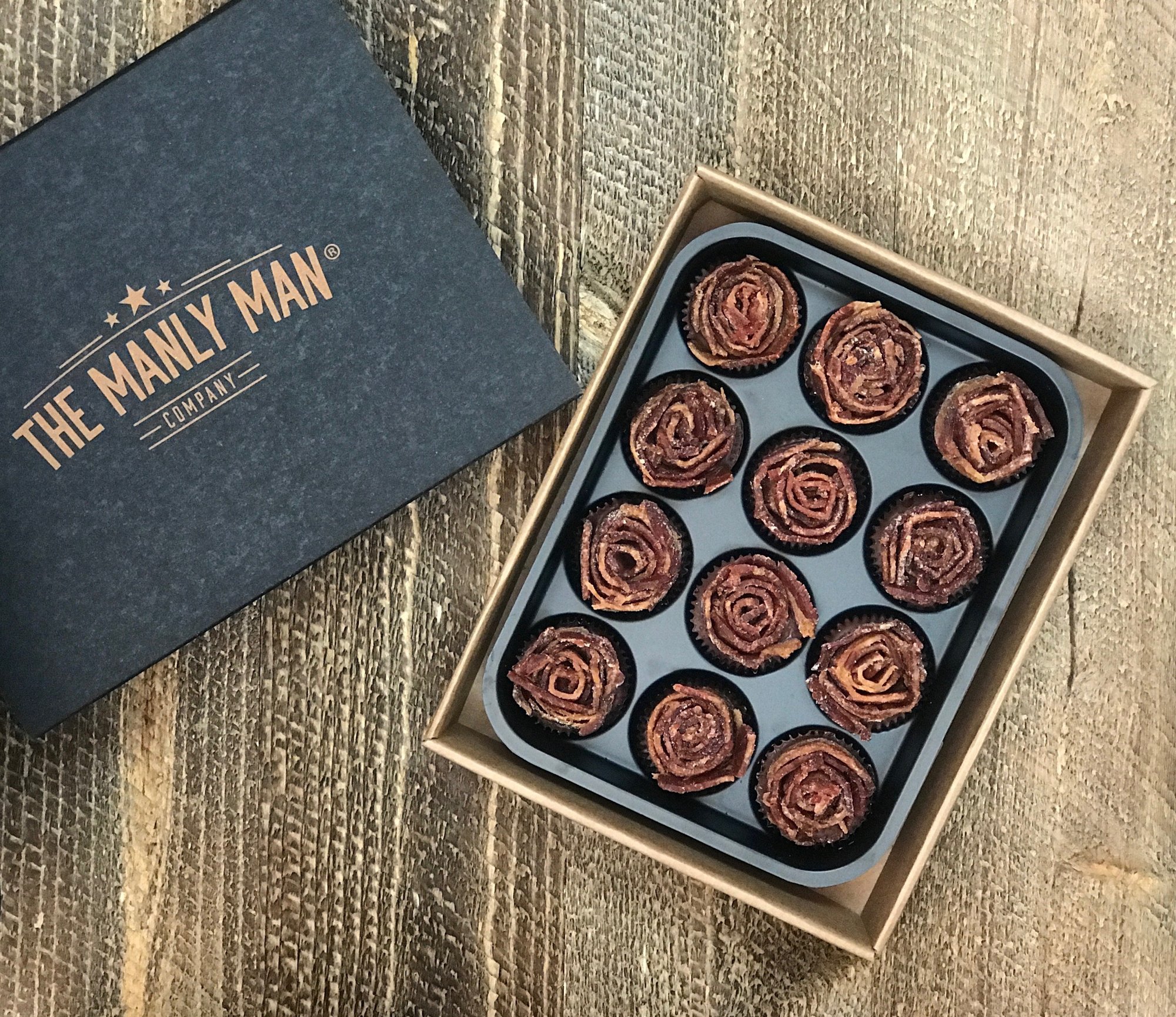 Jerky/Bacon Flowers Gift Box