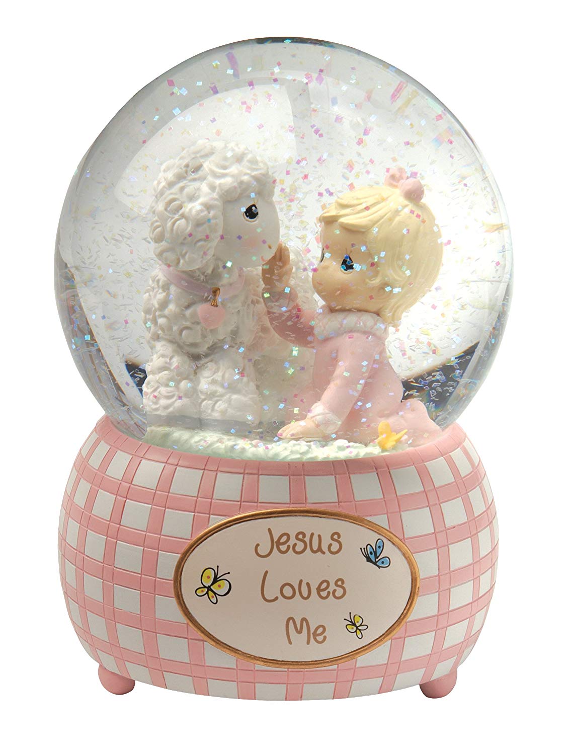 Jesus Loves Me Snow Globe