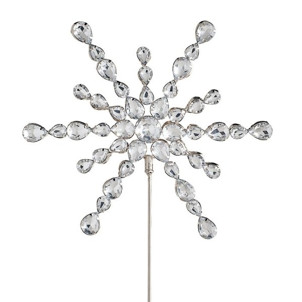 Jeweled Snowflake Tree Topper