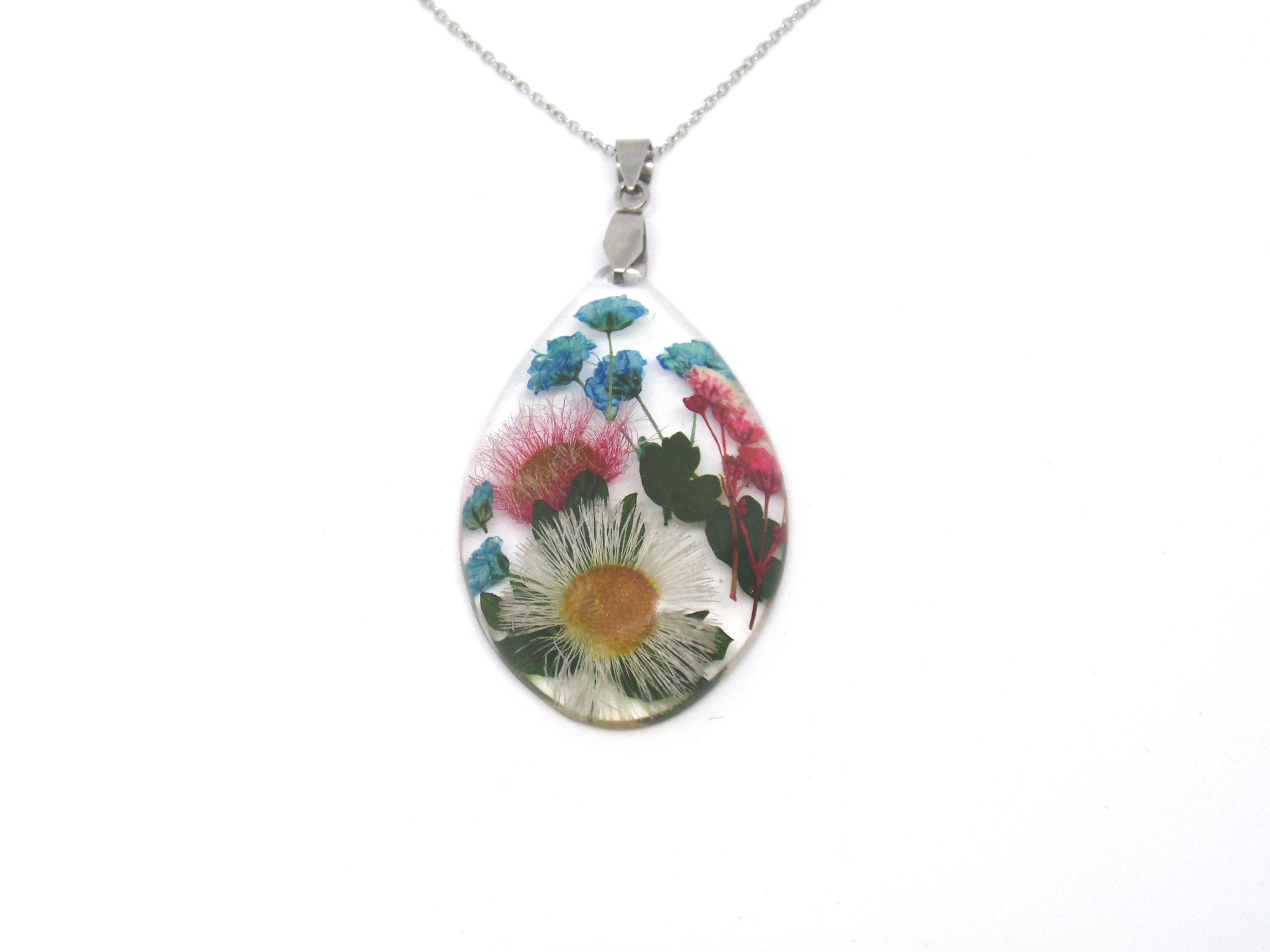 Jewelry With Real Flowers