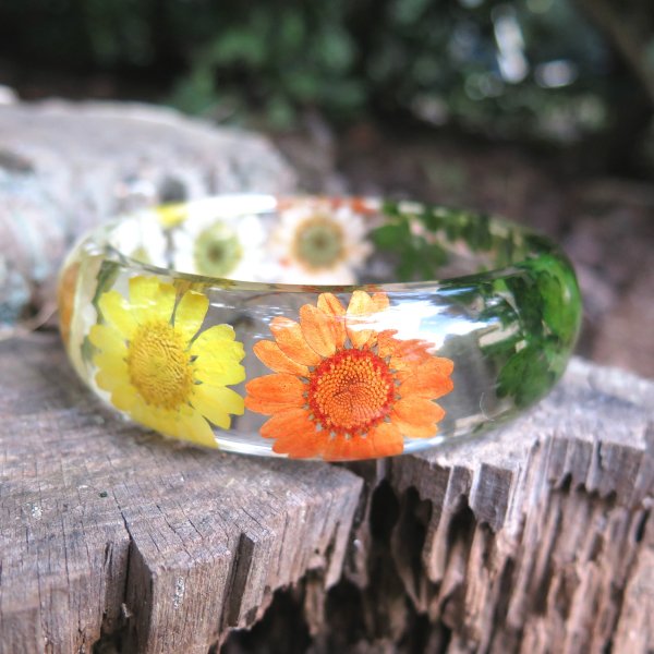 Jewelry With Real Flowers