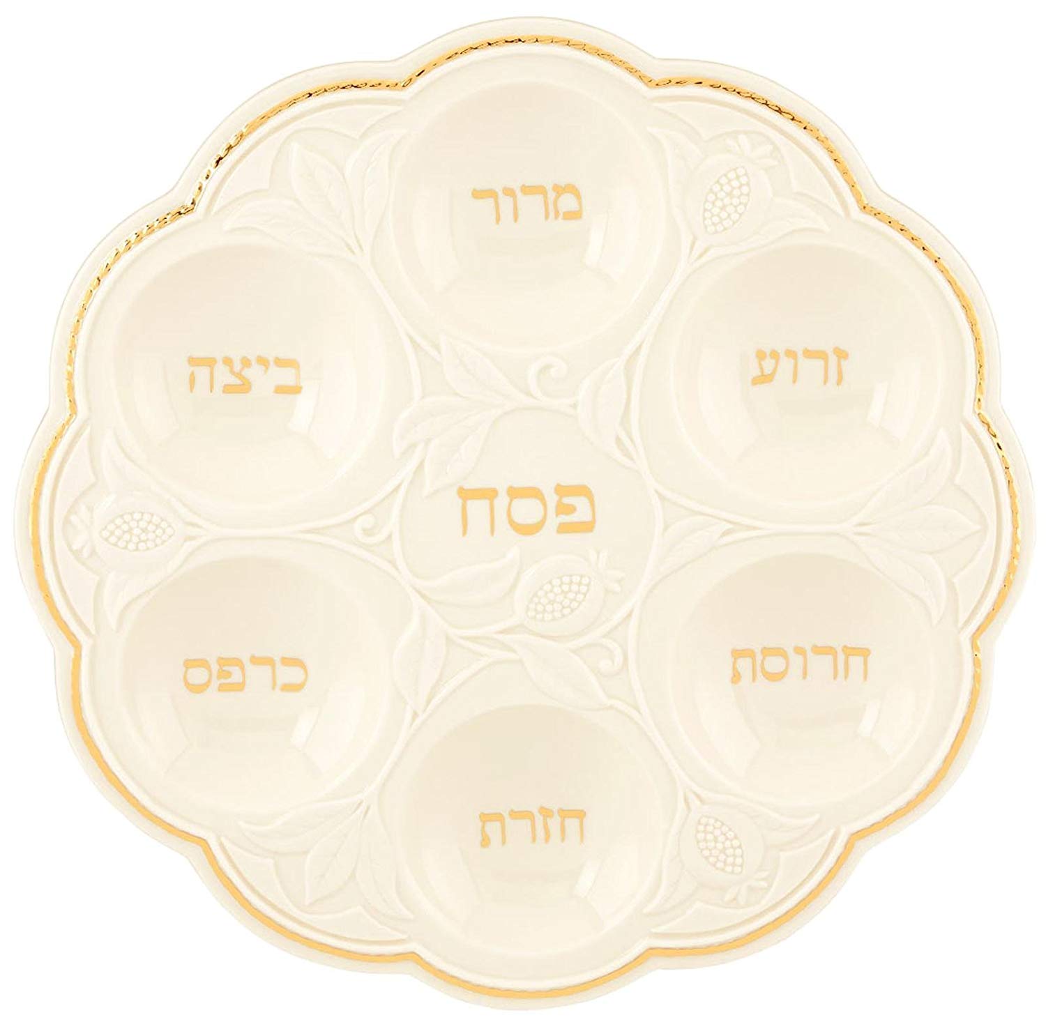 Judaica Seder Plate