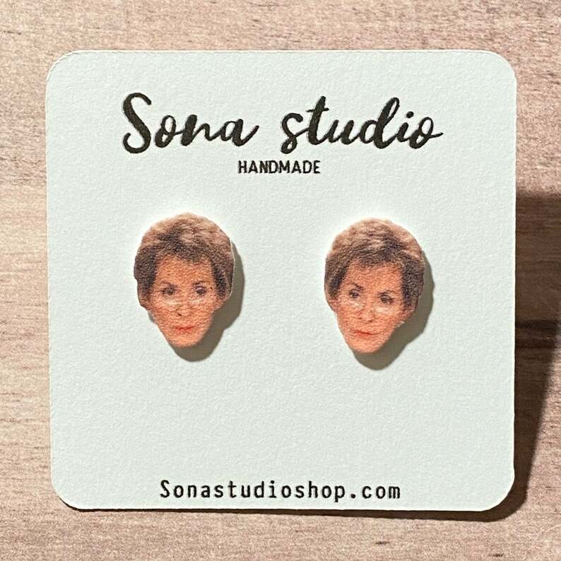 Judge Judy Earrings