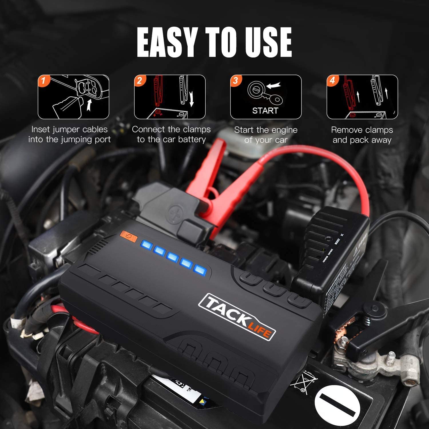 Jump Starter & Battery Charger