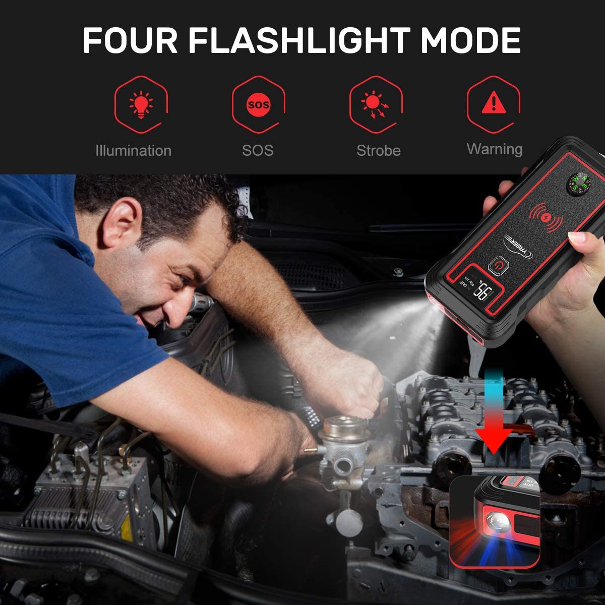 Jump Starter & Battery Charger