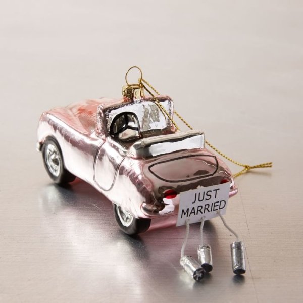 Just Married Ornament