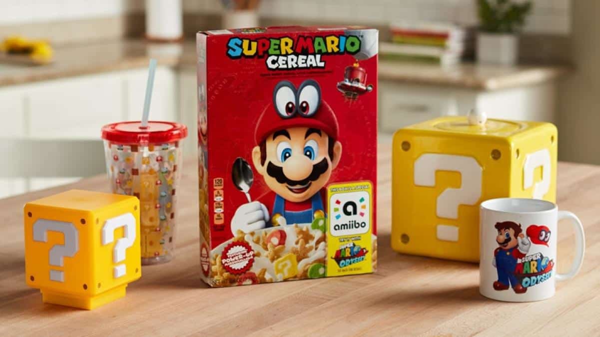  Kellogg's Super Mario Breakfast Cereal