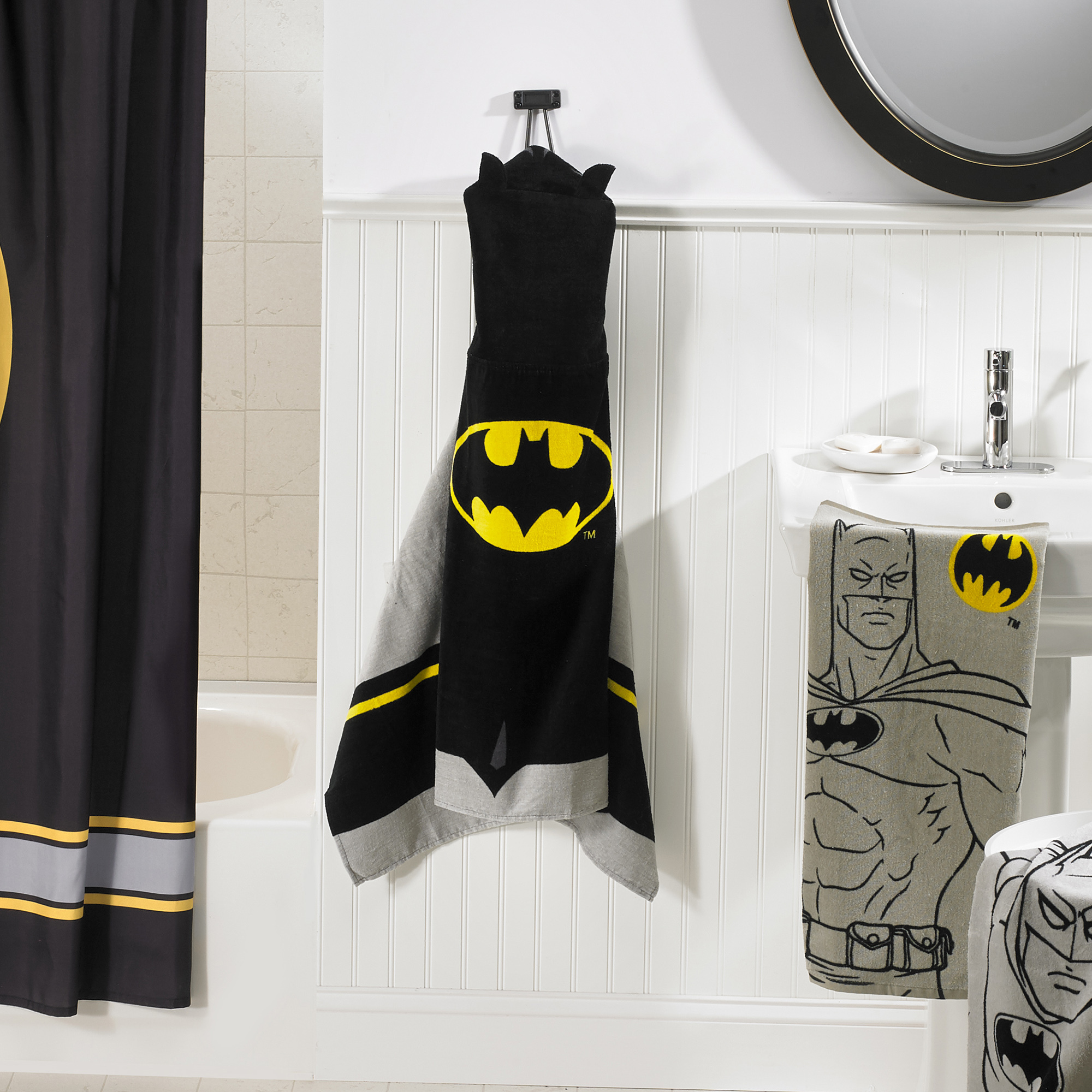 Kids Batman Towel Wrap