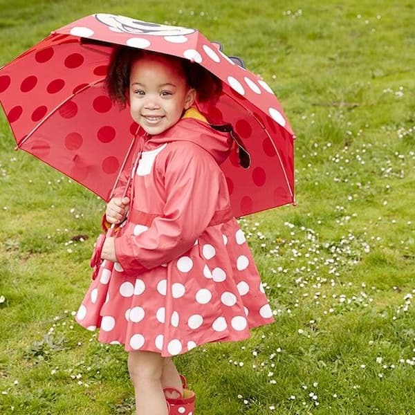  Kids Minnie Mouse Rain Coat