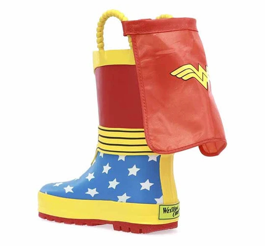 Kids Wonder Woman Rain Boots