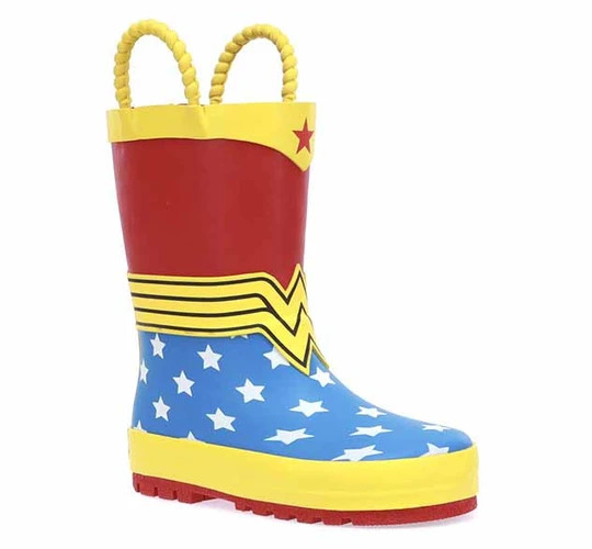 Kids Wonder Woman Rain Boots