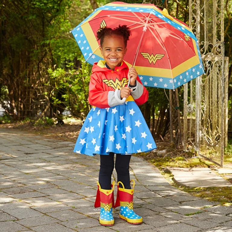 Kids Wonder Woman Rain Boots