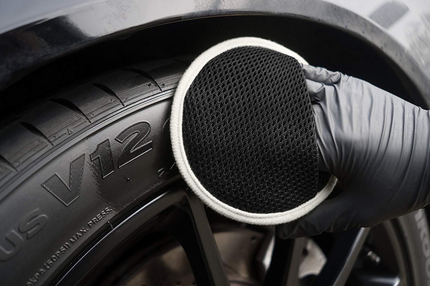 Kit for Car Tires After a Car Wash