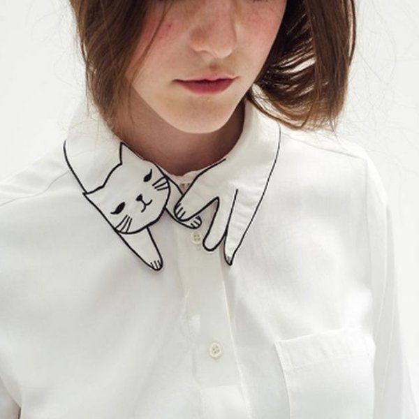 Kitty Collar Blouse