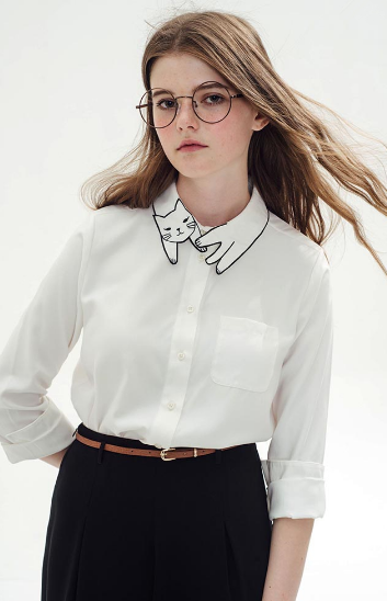 Kitty Collar Blouse