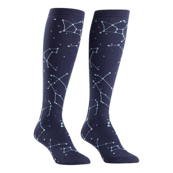 Knee-High Star Socks