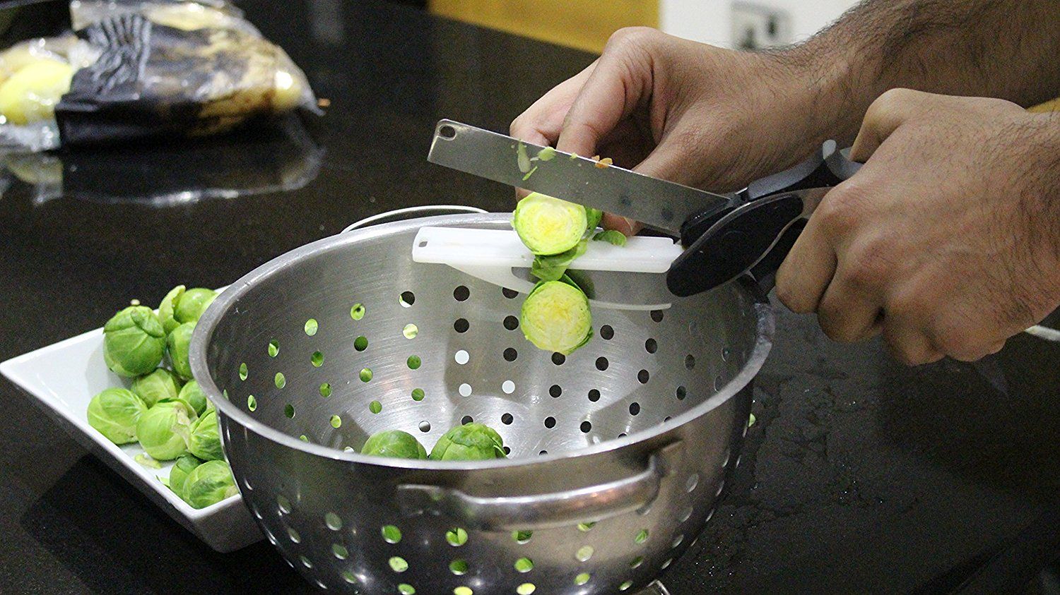 Knife and Cutting Board in One